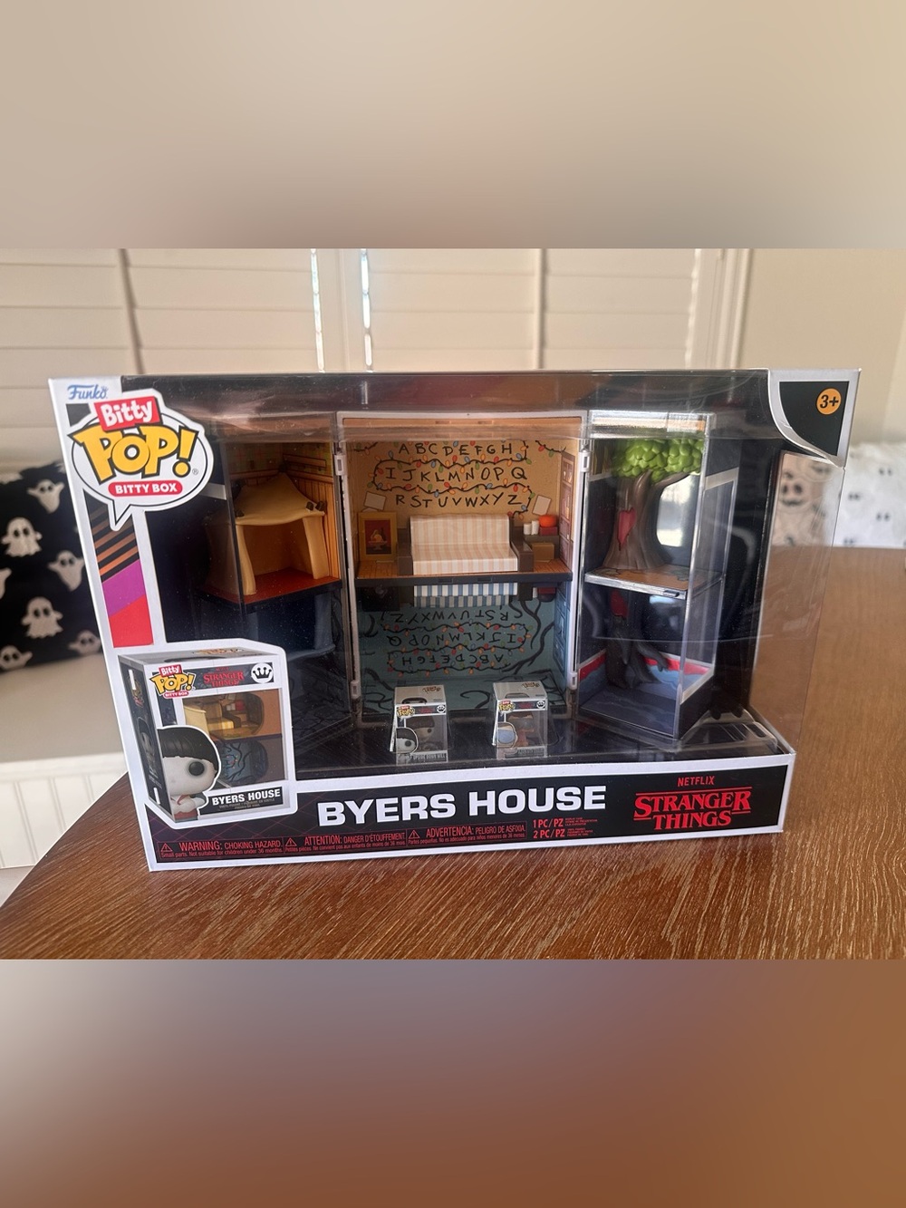 Bitty POP! Byers House from Stranger Things Netflix Series with Will and Eleven